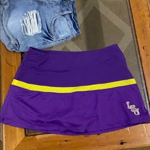 LSU tennis Skort